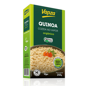 Quinoa Branca Orgânica 250G Vapza