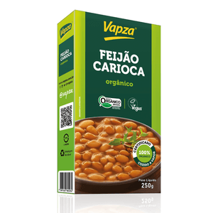 Feijão Carioca Orgânico 250G Vapza