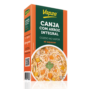 Canja com Arroz Integral 400g Vapza