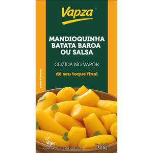 Mandioquinha Cozida no Vapor 500G Vapza