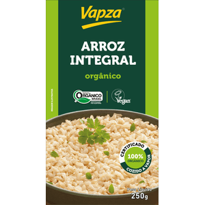 Arroz Integral Orgânico 250G Vapza