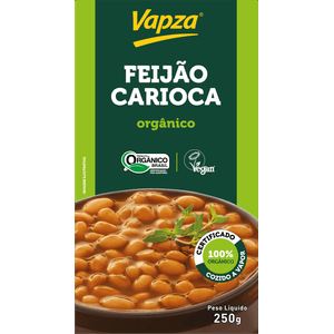 Feijão Carioca Orgânico 250G Vapza
