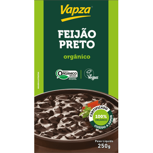 Feijão Preto Orgânico 250G Vapza