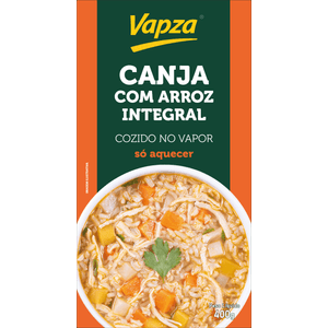 Canja com Arroz Integral 400g Vapza