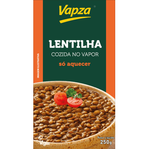 Lentilha 250G Só Aquecer Vapza