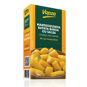 Kit com 12 Mandioquinhas Cozidas no Vapor 500G Vapza